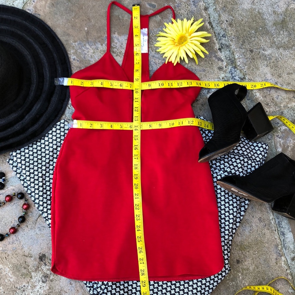 ❤️ “Oh My Love” LONDON, BARBIE Red Sexy Mini Dress/Tunic in Misses Size X-Small! - Picture 4 of 6